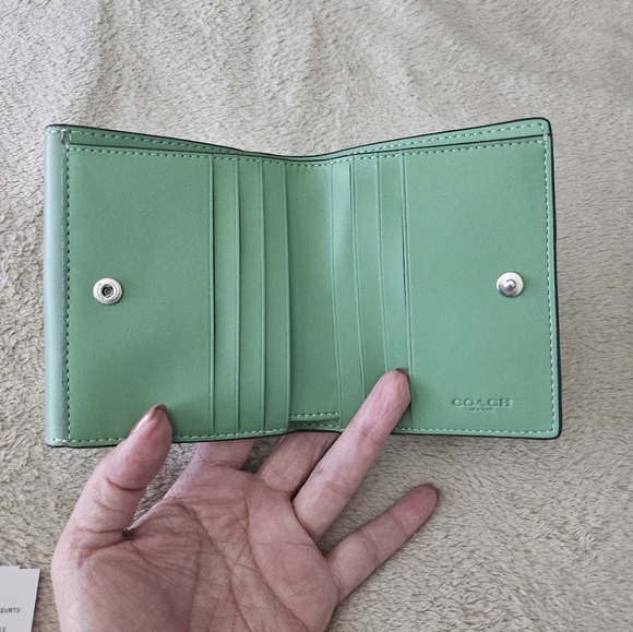 Coach Leather Eliza Small Wallet - Picture 2 of 4